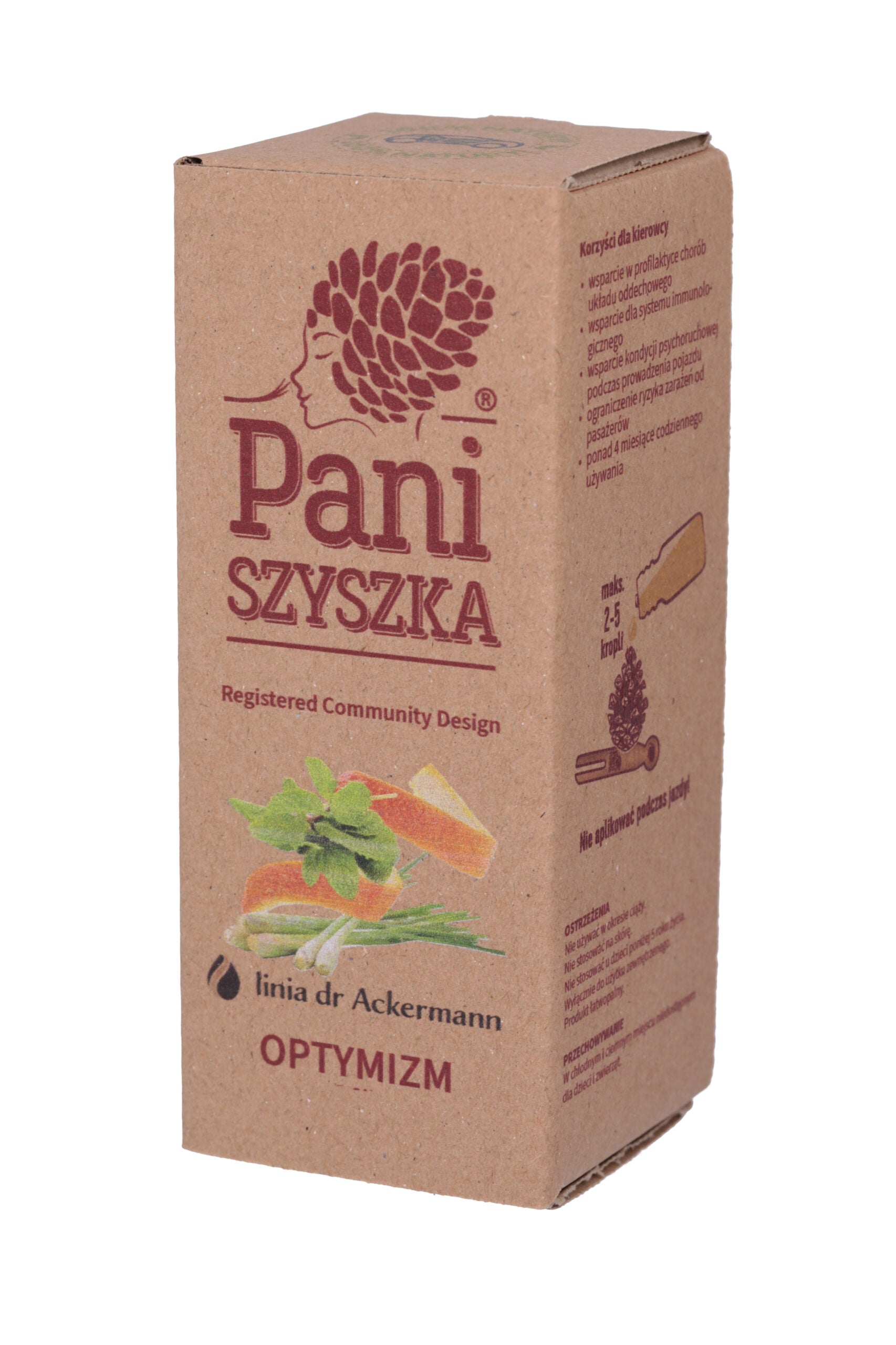 1 x Pani Szyszka® dr ACKERMANN i OPTYMIZM 10ml