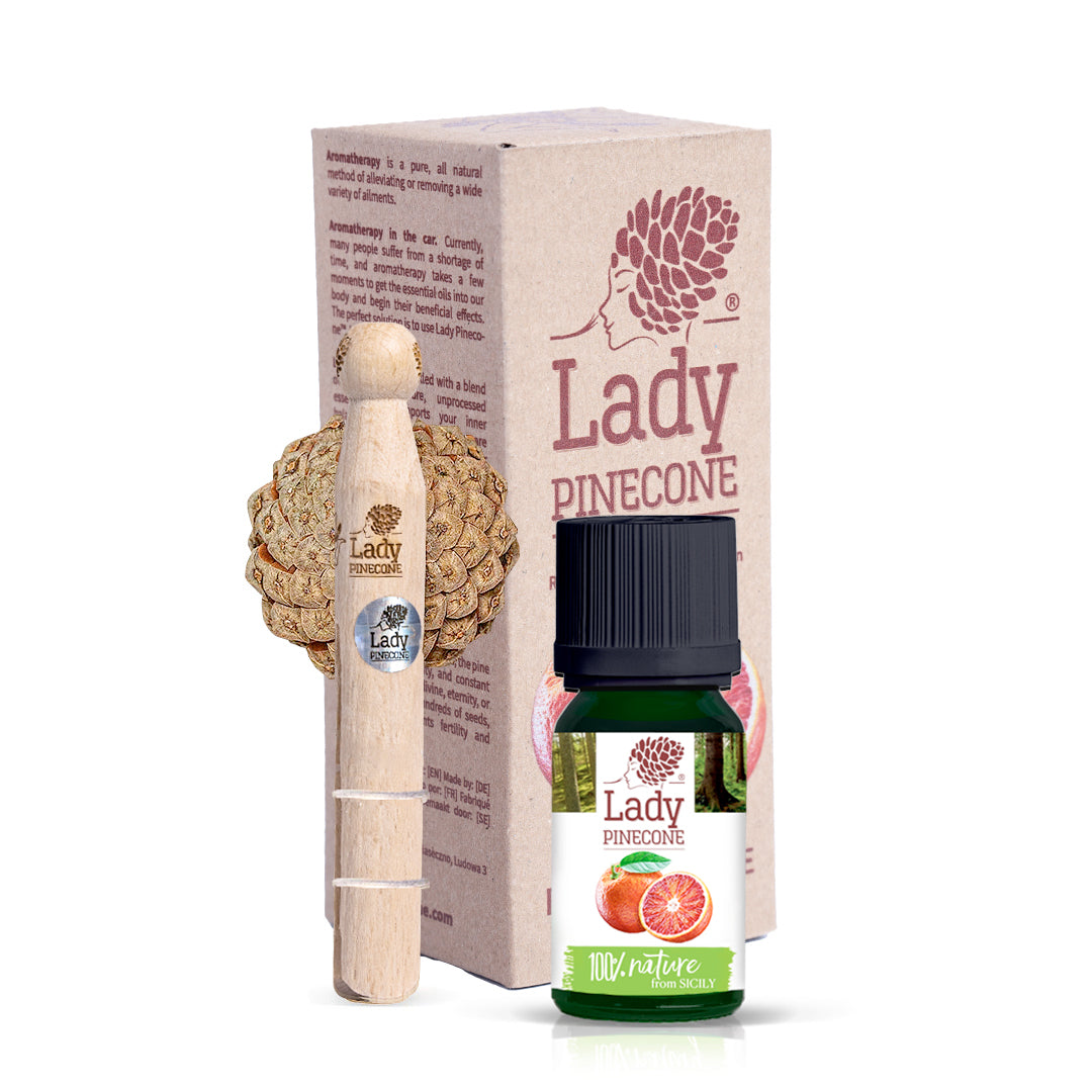 1 x Lady Pinecone® i SYCYLIJSKIE CZERWONE POMARAŃCZE 10ml