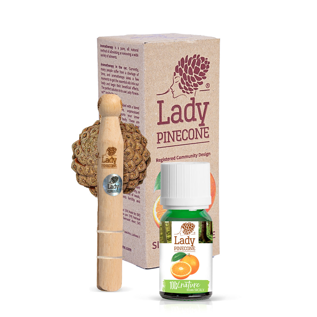 1 x Lady Pinecone® i SYCYLIJSKA POMARAŃCZA 10ml